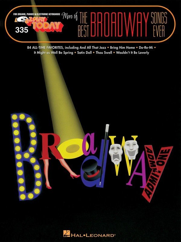 Ez Play 335 More of Best Broadway Songs Ever