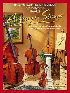 Artistry in Strings Bk 2 Bk/cd Cello