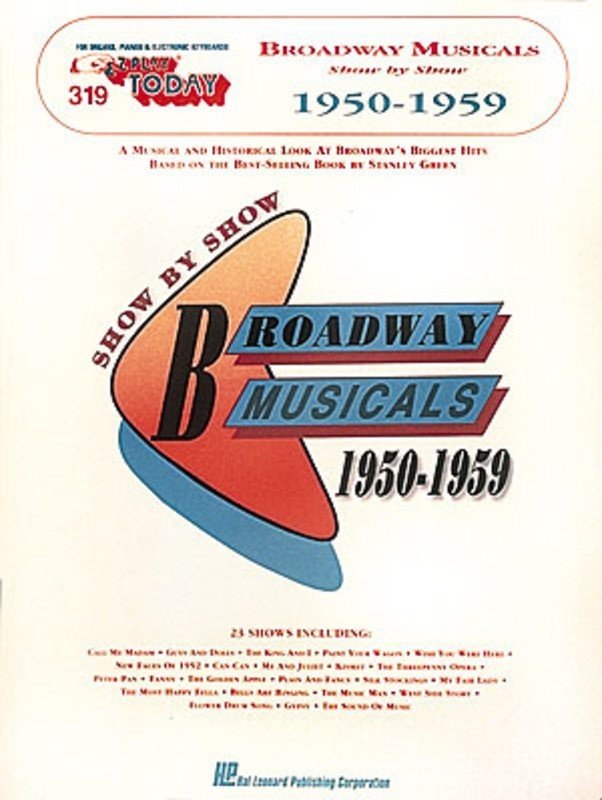 Ez Play 319 Broadway Musicals Show 1950-59