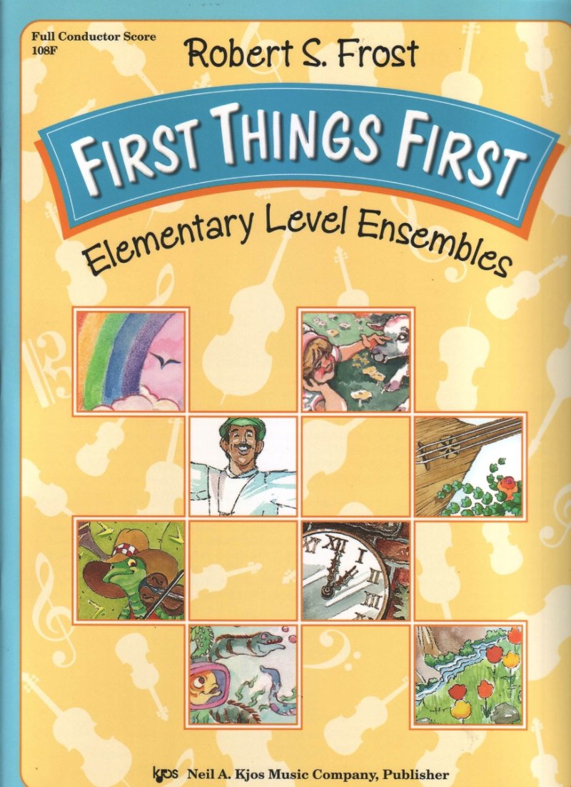 First Things First - Score