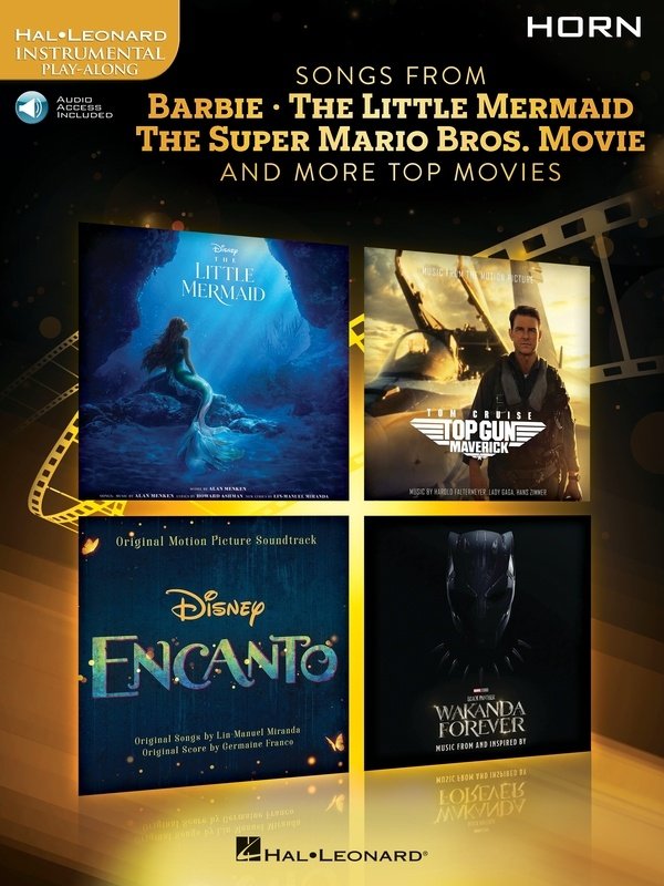 Songs Barbie/little Mermaid/super Mario Bros Horn Bk/ola