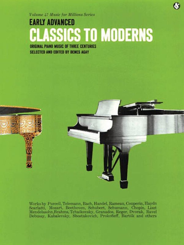Early Advanced Classics to Moderns Piano Mfm 47