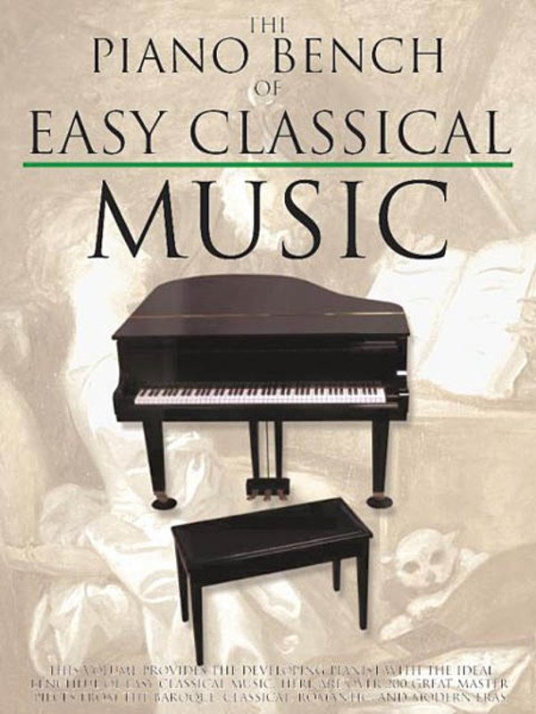 Piano Bench of Easy Classical Music