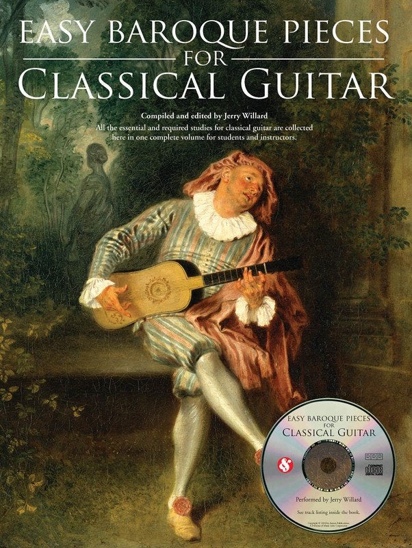 Easy Baroque Pieces for Classical Guitar Bk/ola