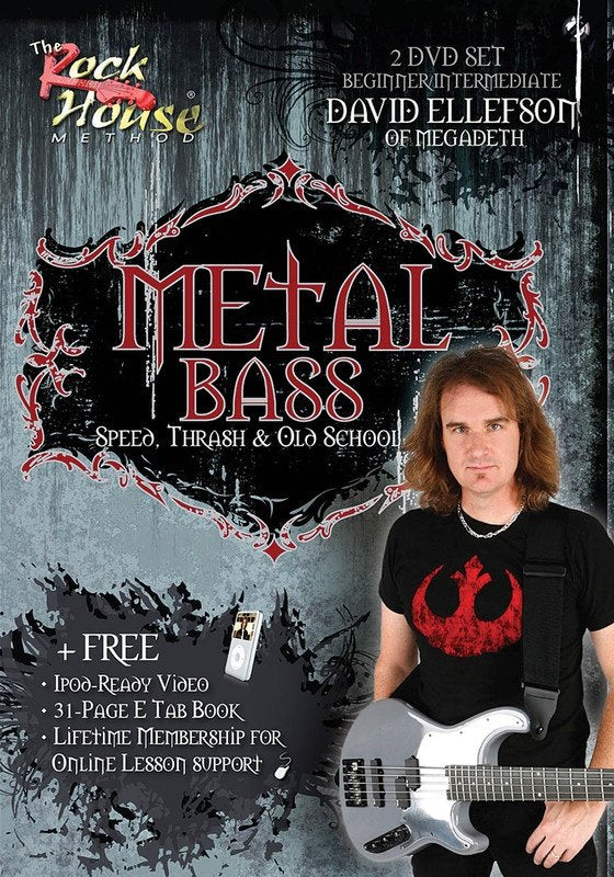 Metal Bass Speed Thrash Feat David Ellefson 2dvd