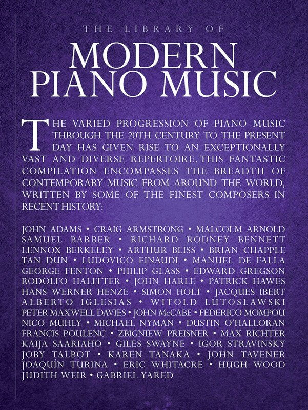 The Library of Modern Piano Music