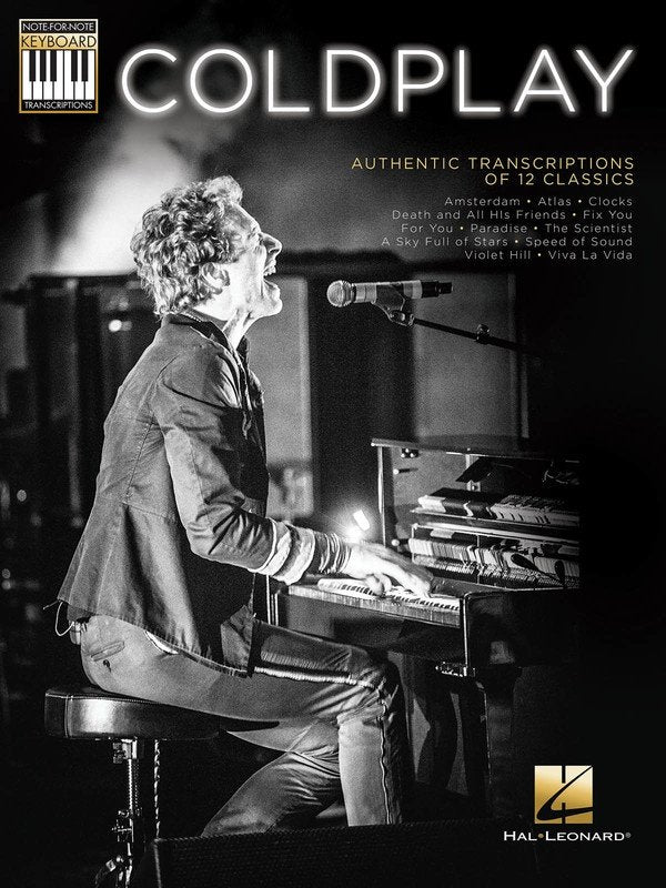 Coldplay Note for Note Keyboard Transcriptions