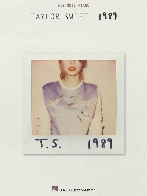 Taylor Swift - 1989 Big Note Piano