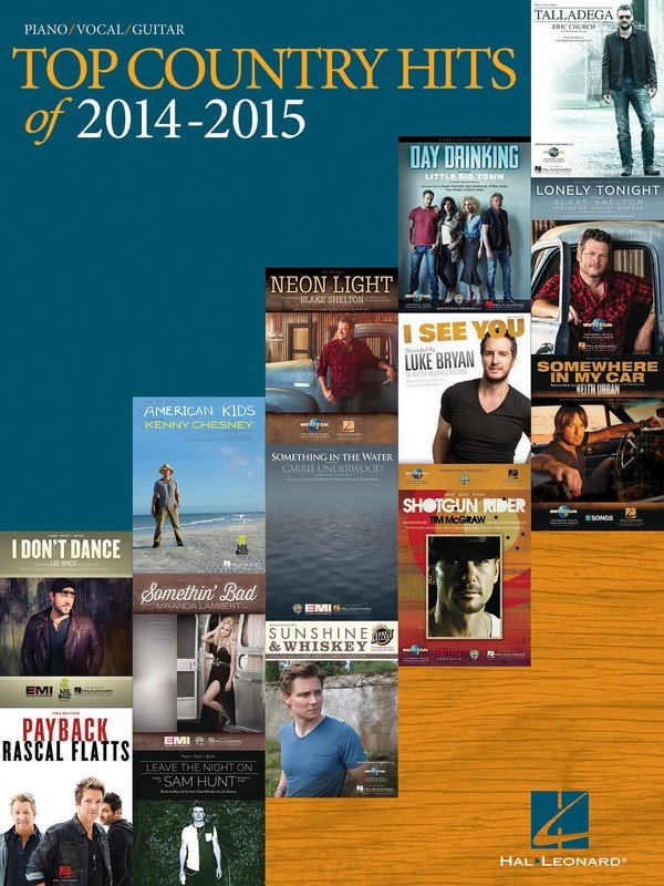 TOP COUNTRY HITS OF 2014 - 2015 PVG
