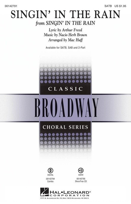 Singin in the Rain Showtrax Cd