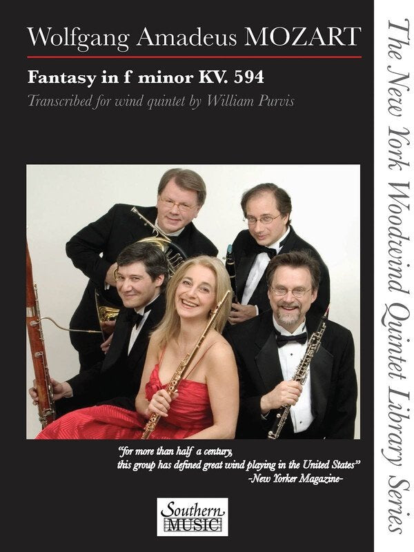 Mozart - Fantasy in F Minor K 594 Woodwind Quintet (pod)