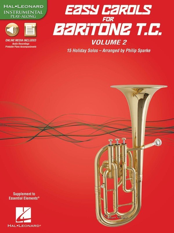 Easy Carols for Baritone Tc Vol 2 Bk/olm