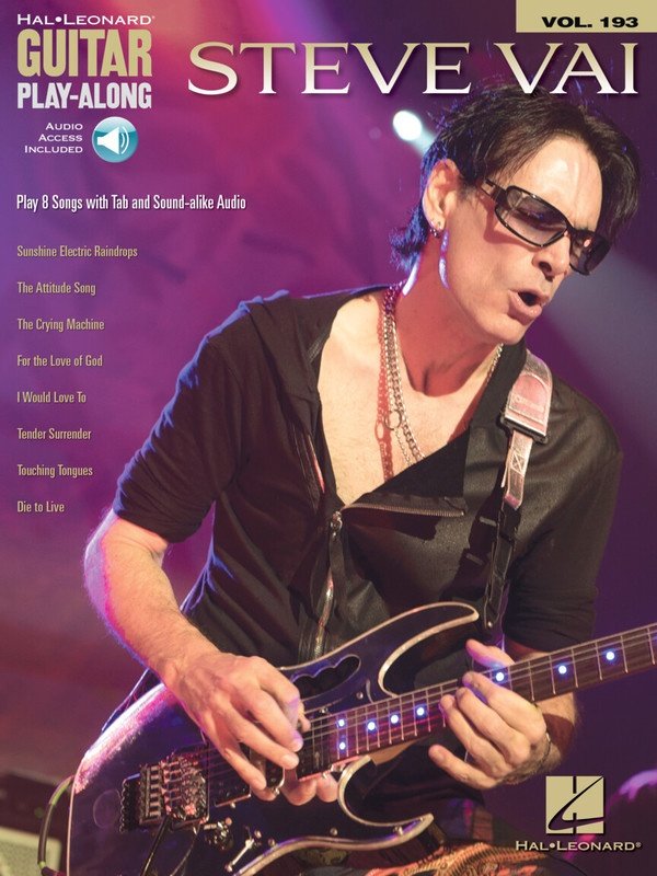 Steve Vai Guitar Playalong V193 Bk/ola