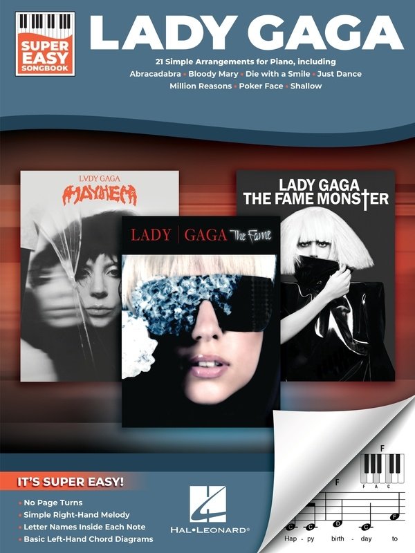 Lady Gaga Super Easy Songbook