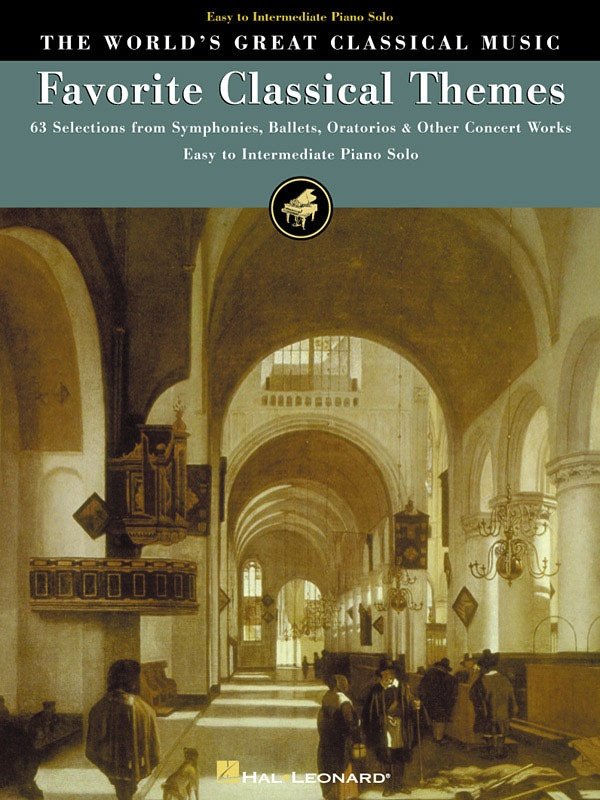 Favorite Classical Themes Easy Inter Piano Solo Wgcm