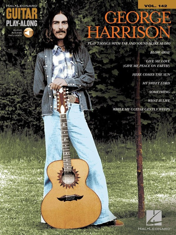 George Harrison Guitar Playalong V142 Bk/ola