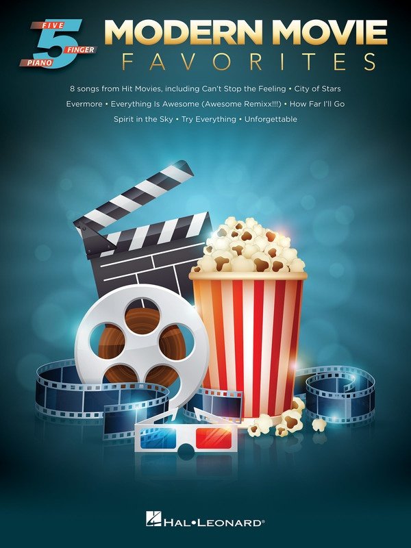 MODERN MOVIE FAVORITES FOR FIVE FINGER PIANO