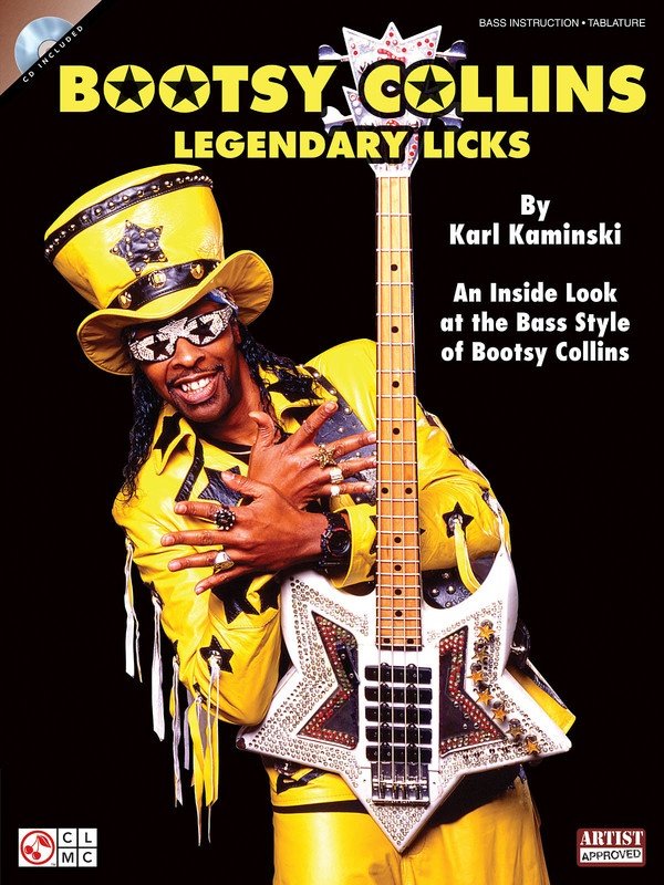 Bootsy Collins Legendary Licks Bk/cd