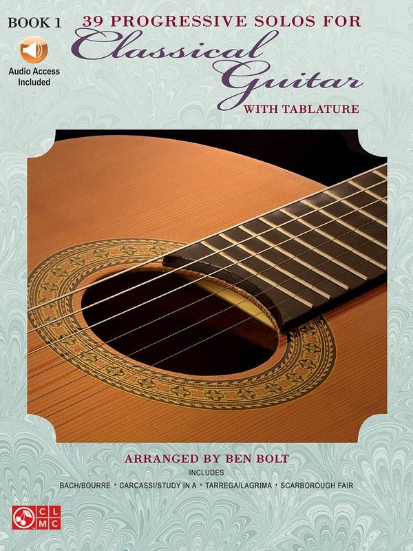 39 Progressive Solos Classical Guitar Bk 1 Bk/ola