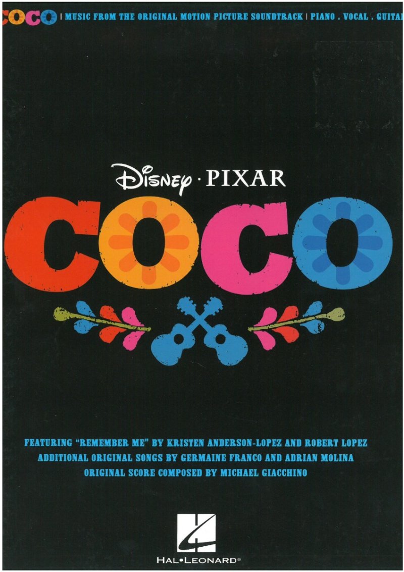 COCO MOVIE SOUNDTRACK PVG