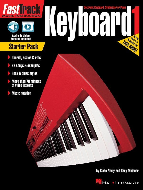 FASTTRACK KEYBOARD BK 1 STARTER PACK BK/OLM