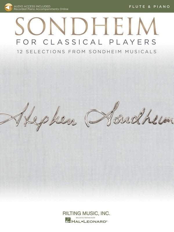 Sondheim for Classical Players Flute/piano Bk/ola