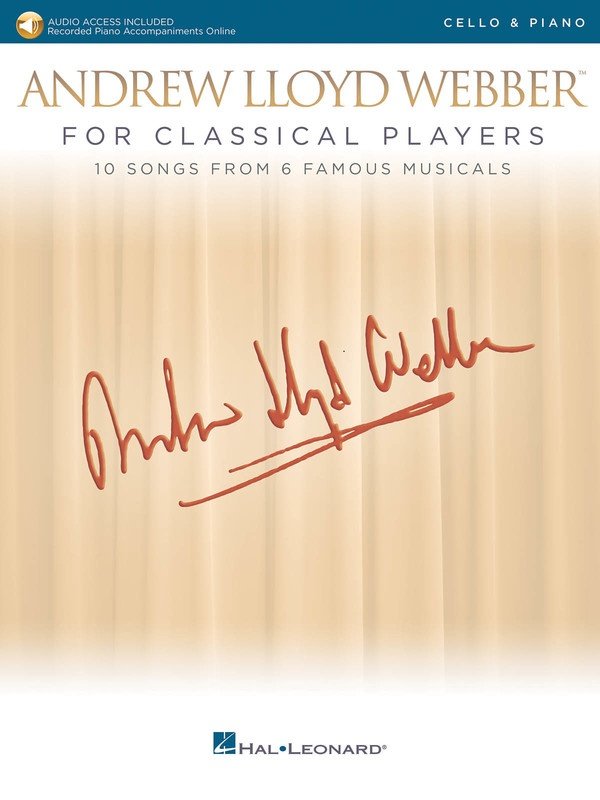 Lloyd Webber for Classical Players Cello/piano Bl/ola