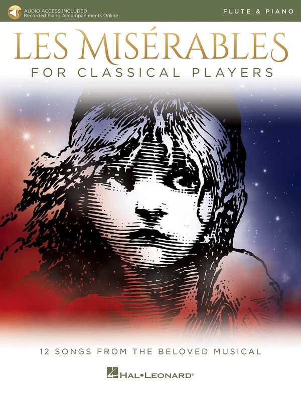 Les Miserables for Classical Players Flute/piano Bk/ola