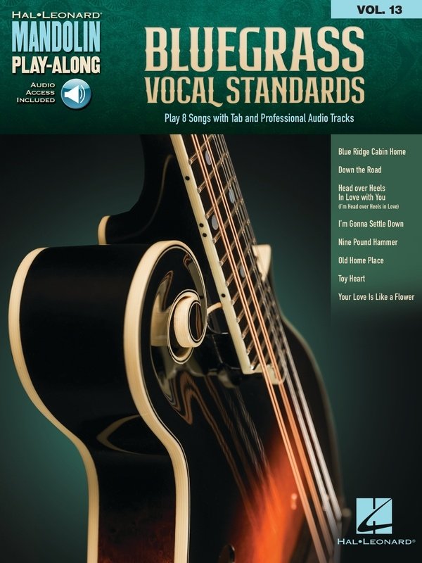 Bluegrass Vocal Standards Mandolin Playalong V13 Bk/ola