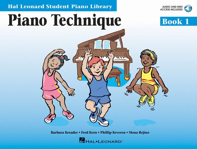 Hlspl Piano Technique Bk 1 Bk/ola Us Version