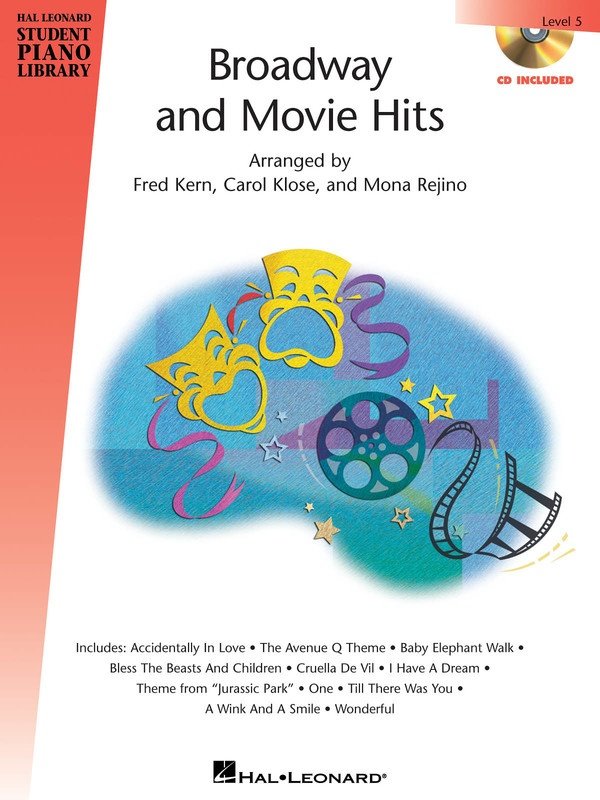 Hlspl Broadway & Movie Hits Lvl 5 Bk/cd