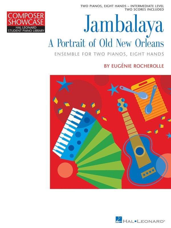 Hlspl Jambalaya Piano Duets 2 Pianos 8 Hands
