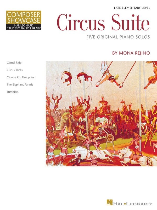 Rejino - Circus Suite 5 Original Piano Solos Late Elementary