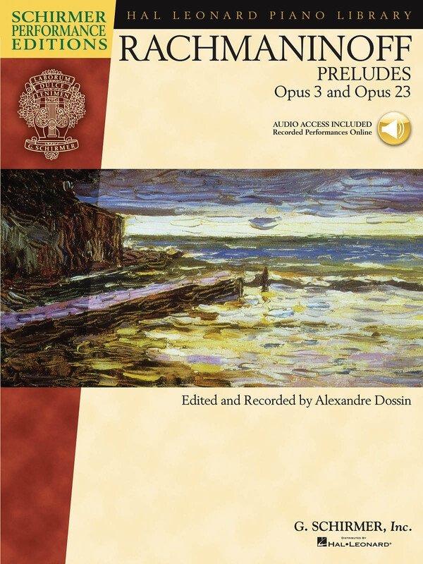 Rachmaninoff Preludes Op 3 Op 23 Bk/ola Spe