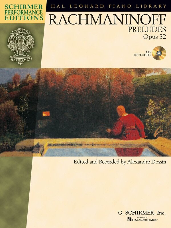 Rachmaninoff - Preludes Op 32 Bk/cd Spe