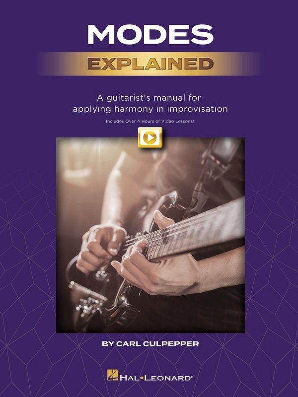 Modes Explained Guitar Bk/olv
