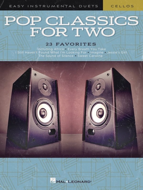 Pop Classics for Two Easy Instrumental Duets Cello
