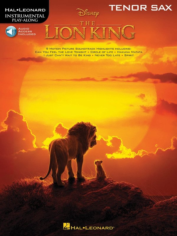 The Lion King for Tenor Sax Bk/ola