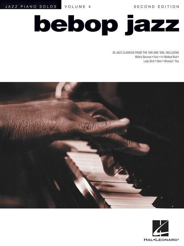 Bebop Jazz Jazz Piano Solos V4 2nd Edition Jps
