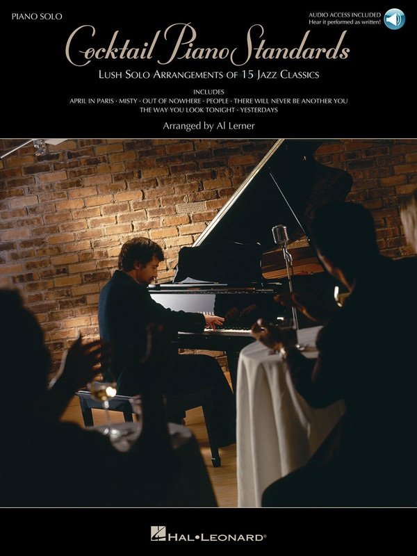 Cocktail Piano Standards Piano Solo Bk/ola
