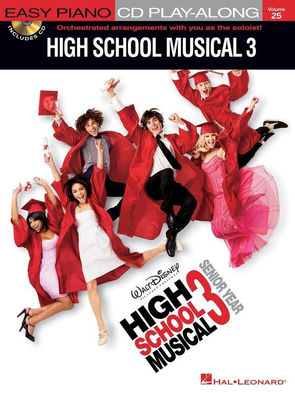 High School Musical 3 Ep Cd Play Along Bk/cd V25
