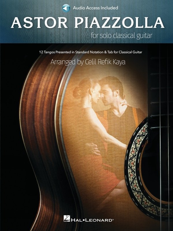 Astor Piazzolla for Solo Classical Guitar Bk/ola