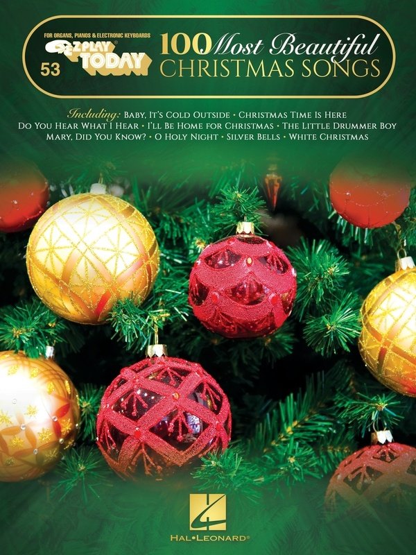 100 Most Beautiful Christmas Songs Ez Play 53