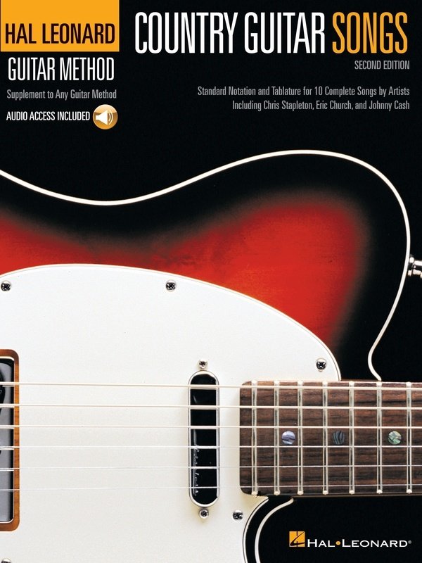 Hl Guitar Method Country Guitar Songs Bk/ola 2nd Edition
