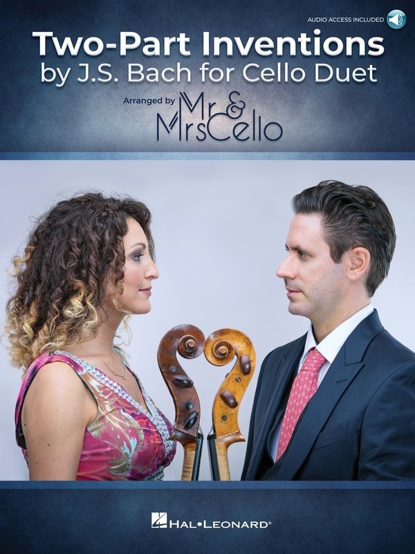 2 Part Inventions by Js Bach for Cello Duet