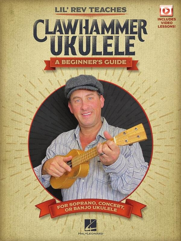 Lil Rev Teaches Clawhammer Ukulele Bk/olv