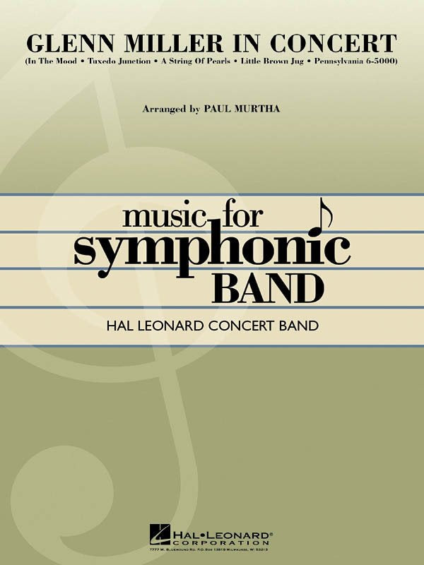 Glenn Miller in Concert Cb4 Sc/pts