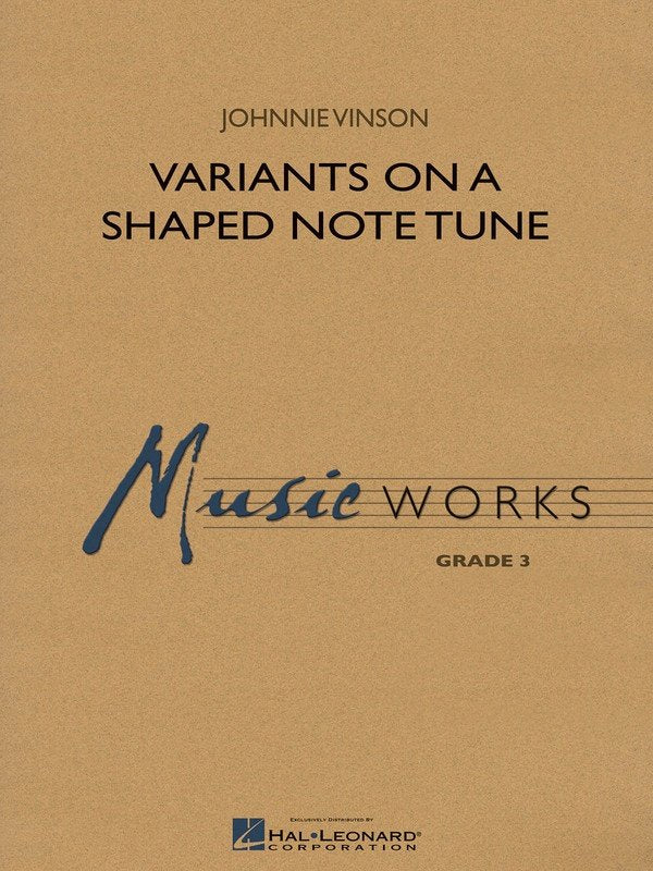 Variants on a Shaped Note Tune Mw3