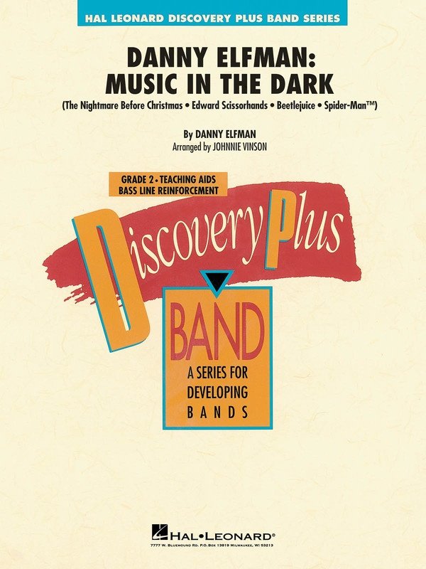 Danny Elfman Music in the Dark Cb2 Sc/pts