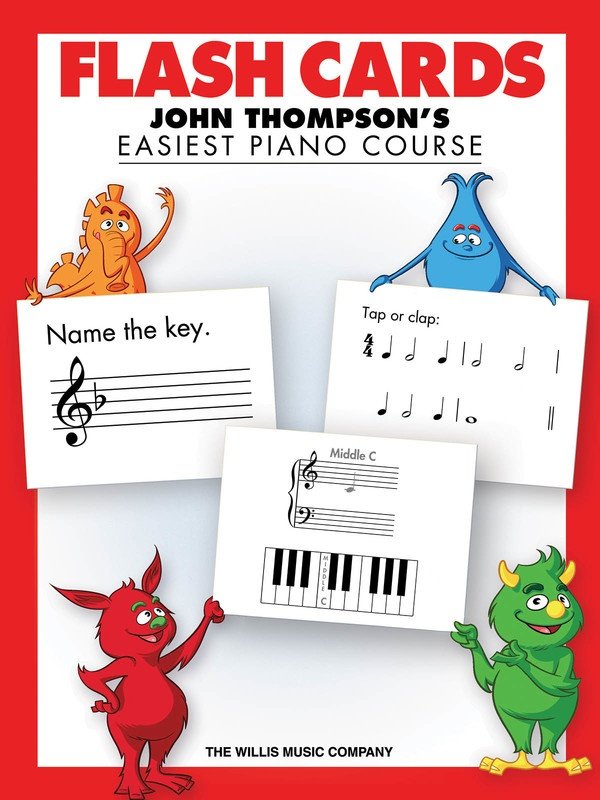 EASIEST PIANO COURSE FLASH CARDS
